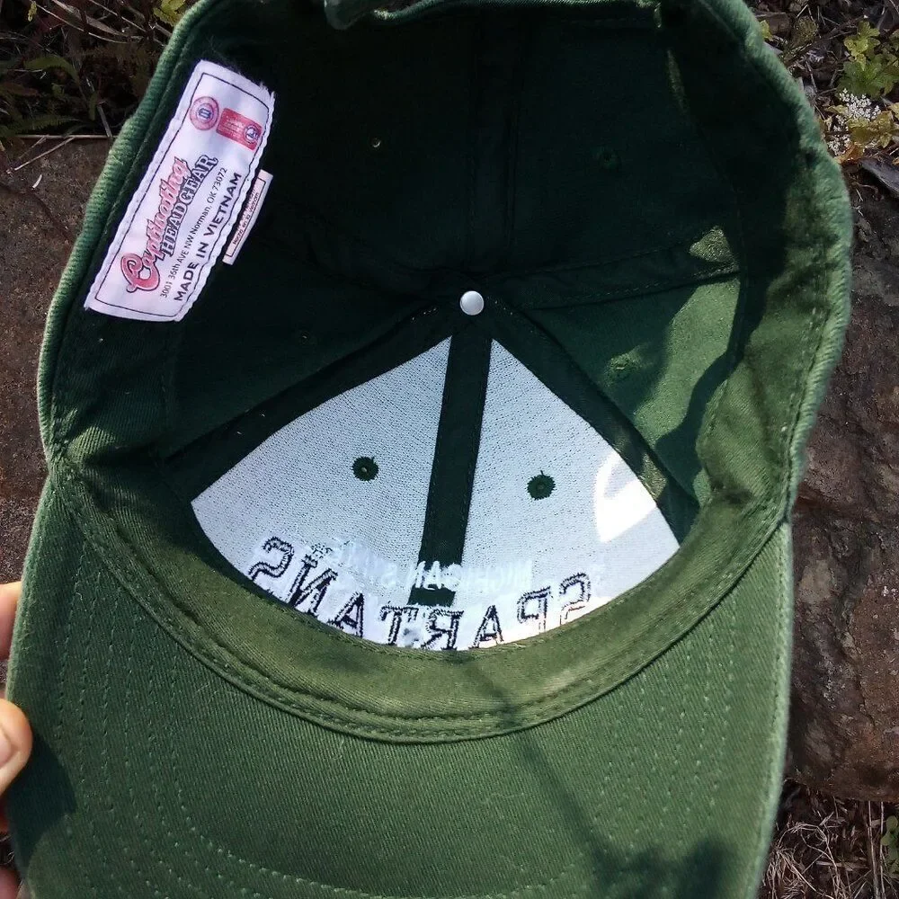 Michigan State Spartans Strap Back Hat Cap